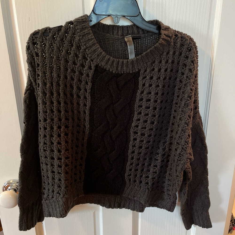 Black and Grey Sweater